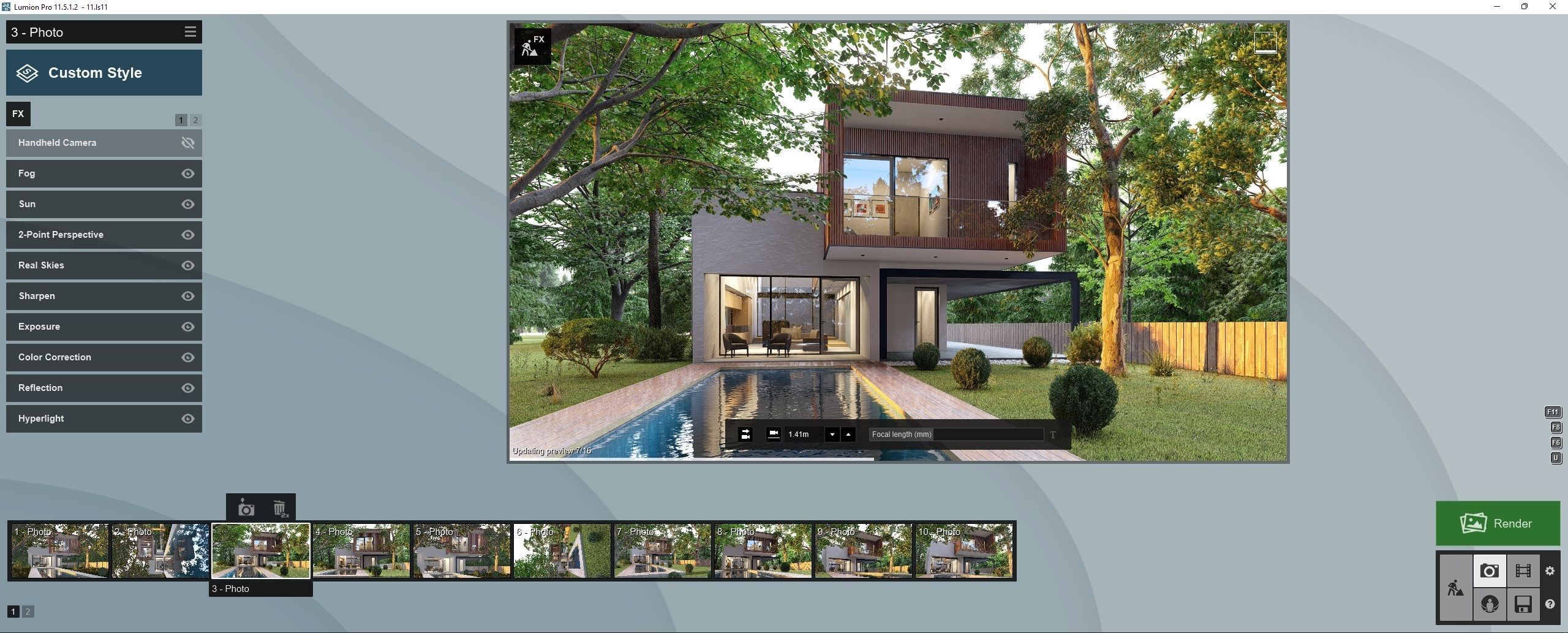 SCENE LUMION 11 5 AND ABOVE POOL BY YOGA4ARCH 3D model 3D model_13