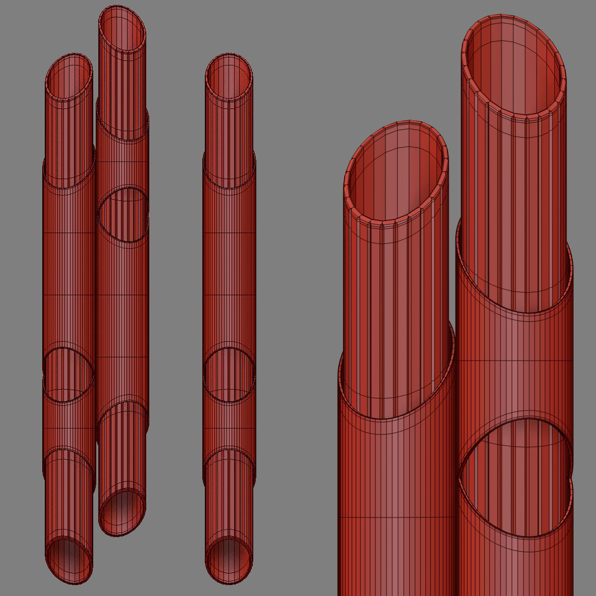 Draycott II Wall Lamp 3D model_1