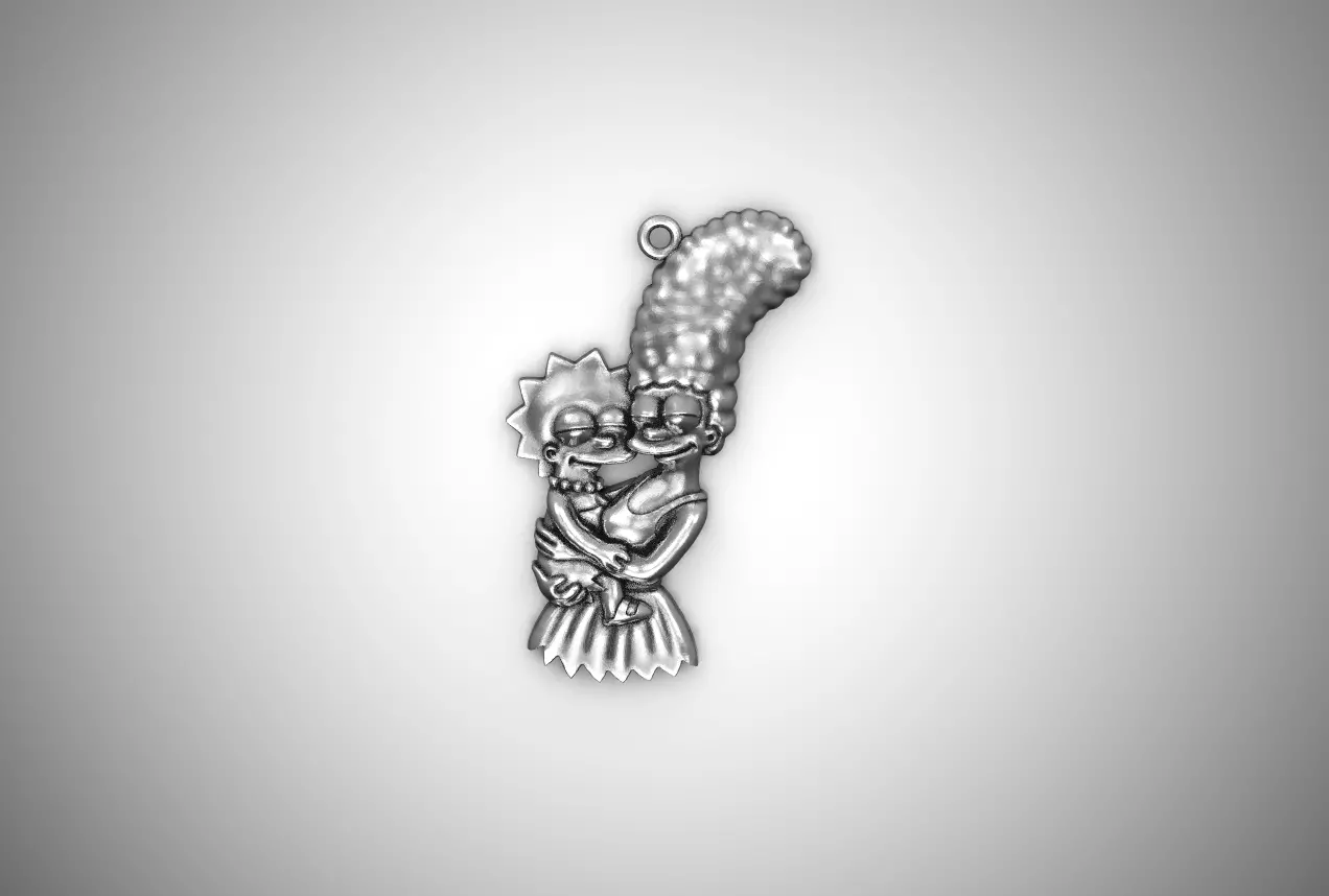 Simsons Margie and Maggie 3D print model_0