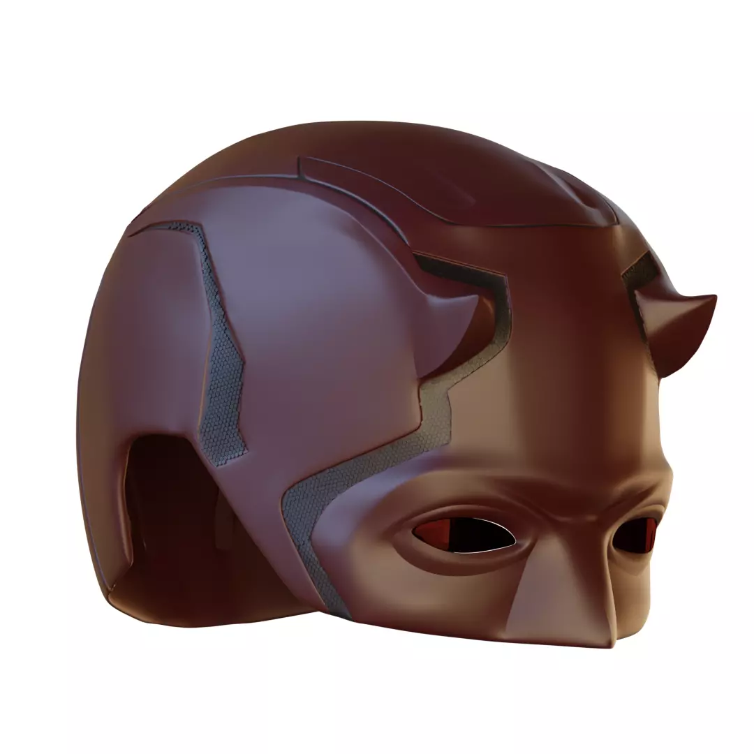 Daredevil Helmet 3D print model_0