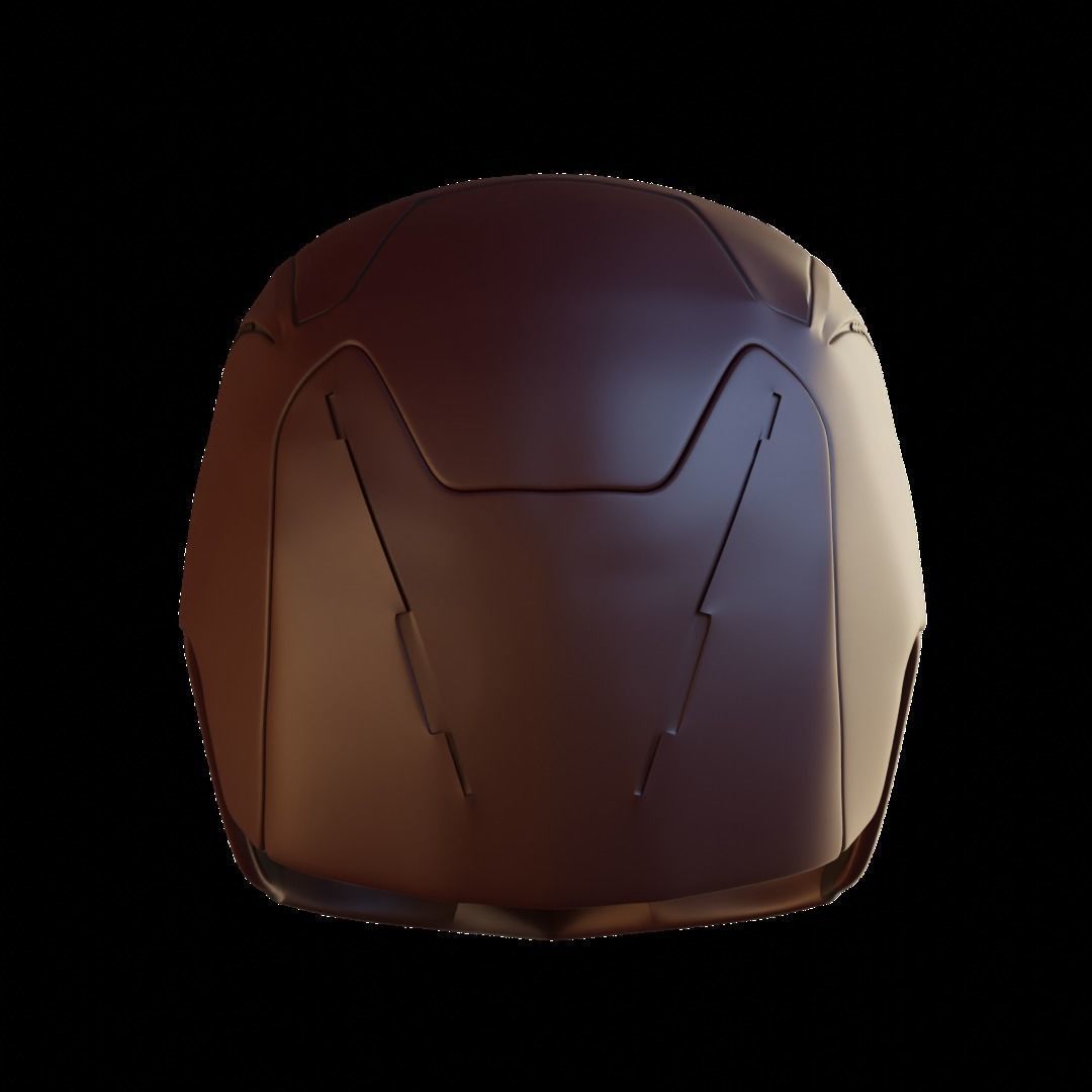 Daredevil Helmet 3D print model_5