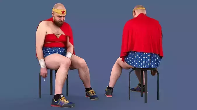 The Hero We Deserve 3D model