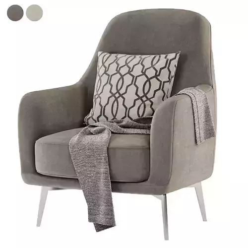 LEWIS armchair by Martinez Cardona 3D model