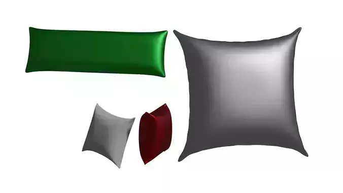 Pillows silver pillow