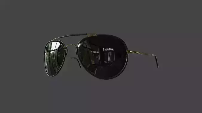 GLSS-005 Sunglasses 3D model