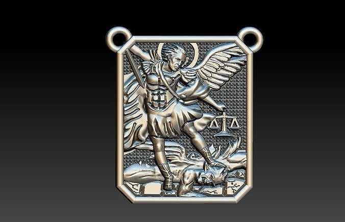Scapular Michael Escapulario Miguel  3D print model