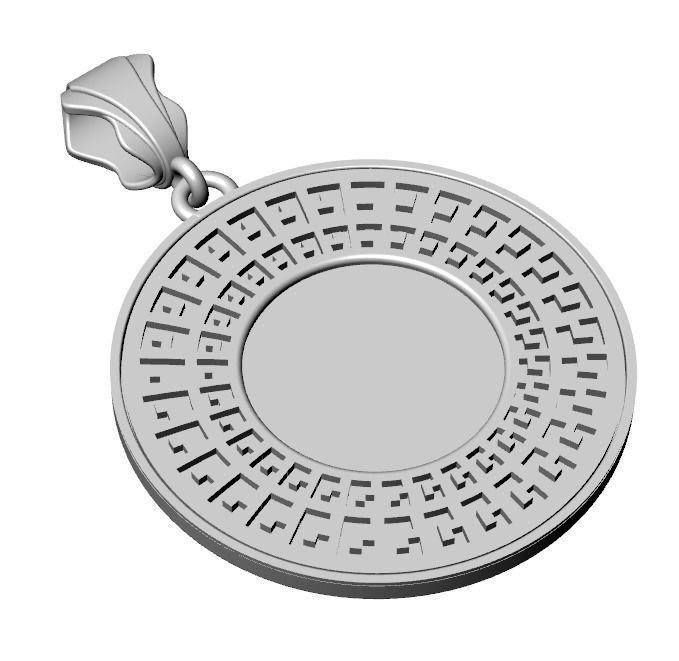 Necklace  3D print model_16