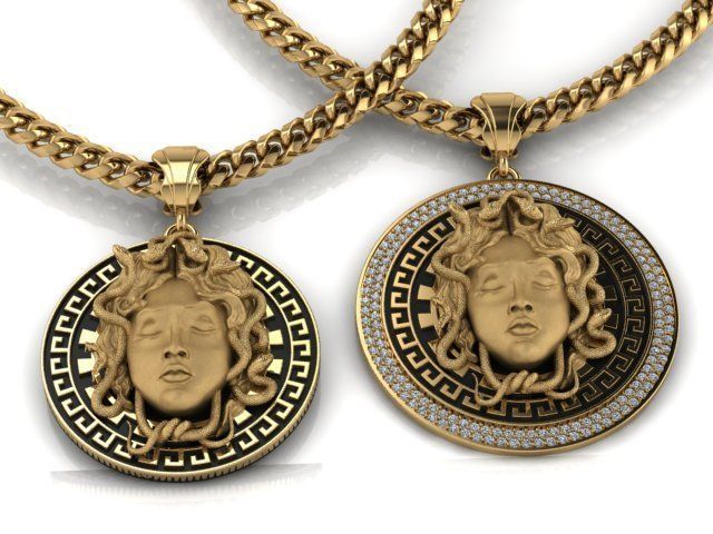 Necklace  3D print model_6