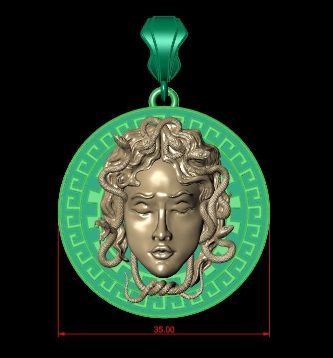 Necklace  3D print model_14