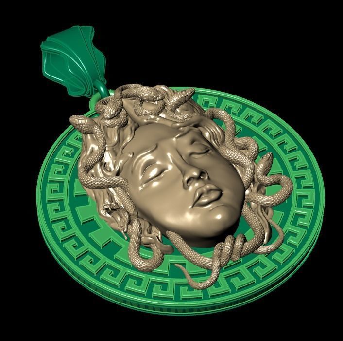 Necklace  3D print model_18