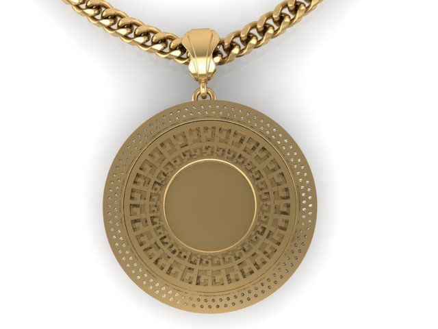 Necklace  3D print model_4