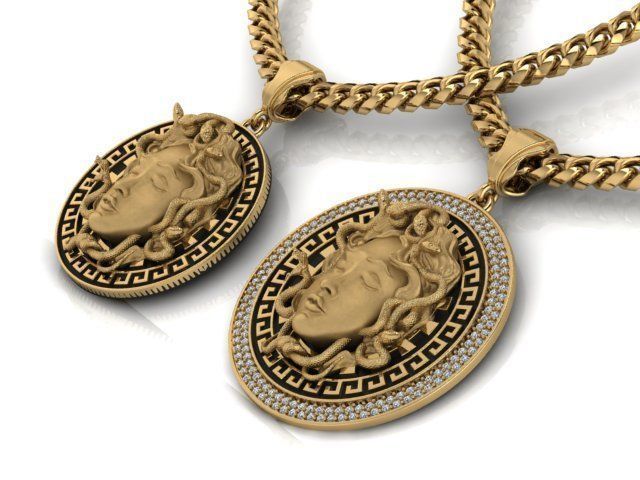 Necklace  3D print model_7