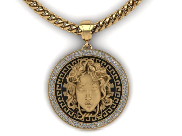 Necklace  3D print model_9