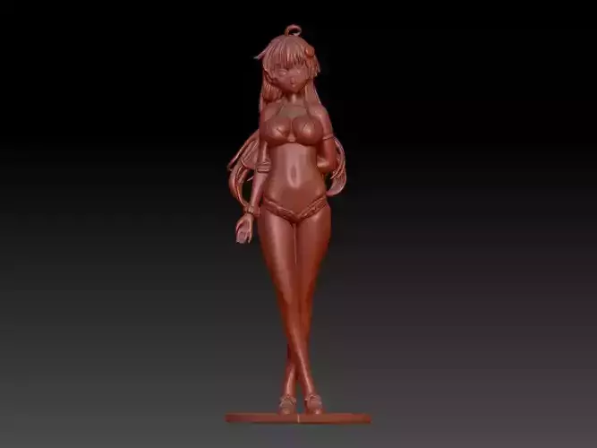 Printable sexy anime girl