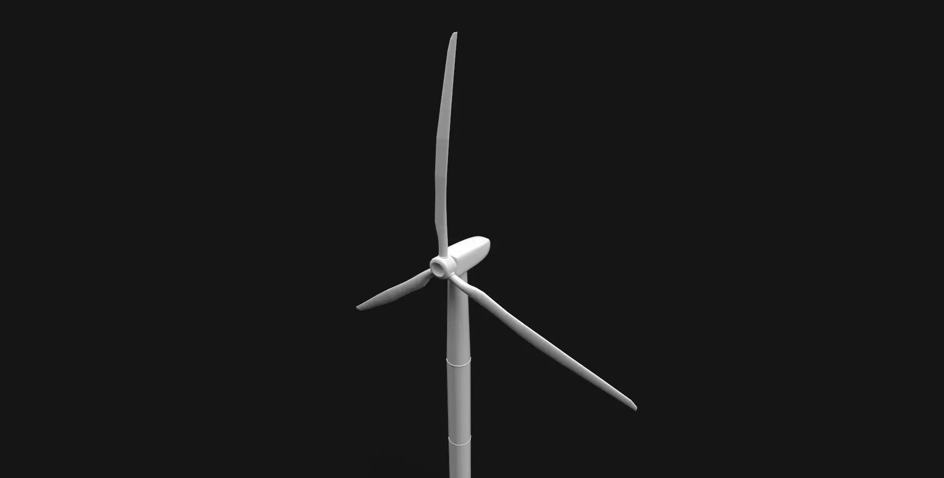 Wind generator Free 3D model