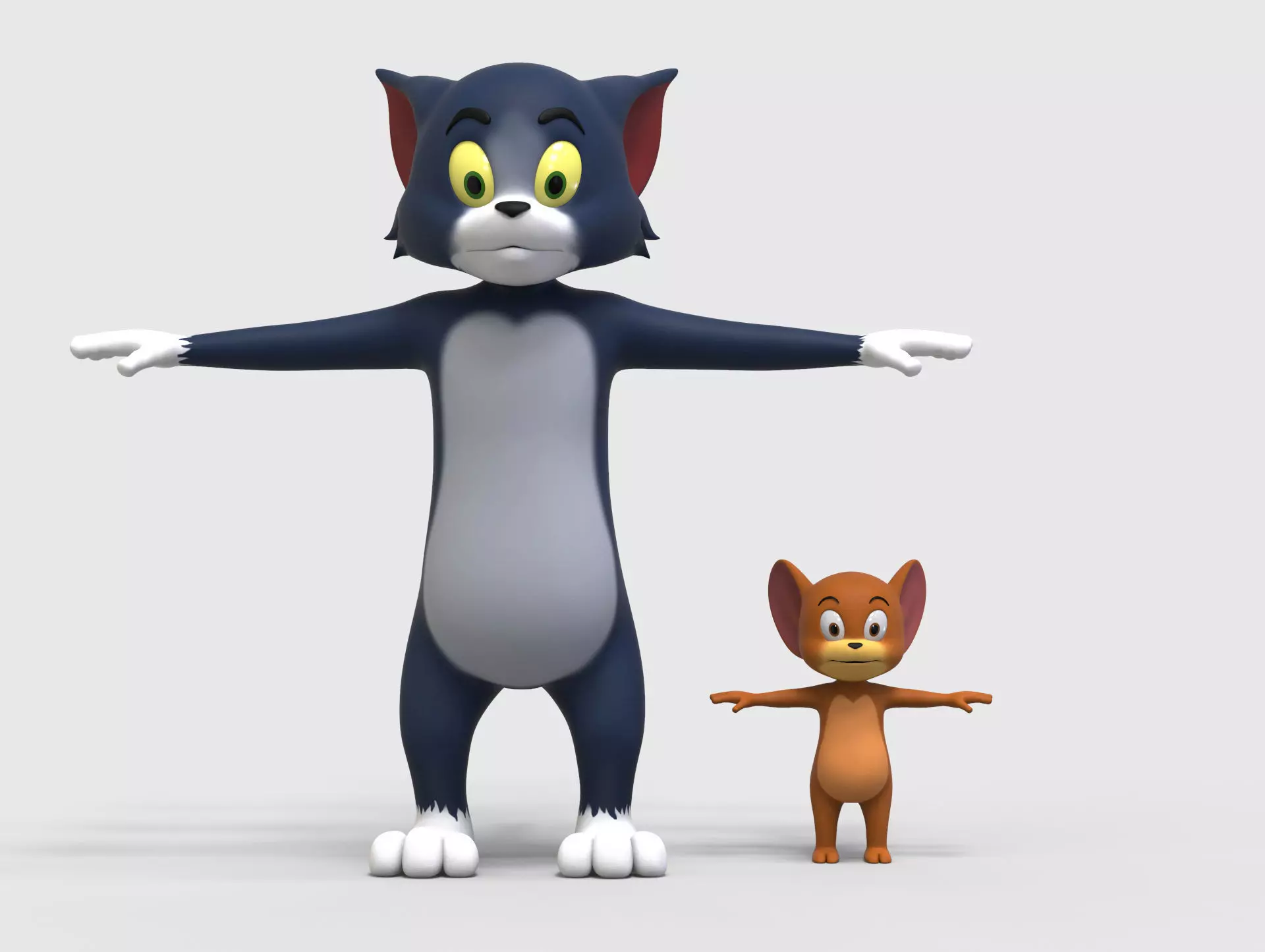 Tom ad Jerrry 3D Model Collection_0