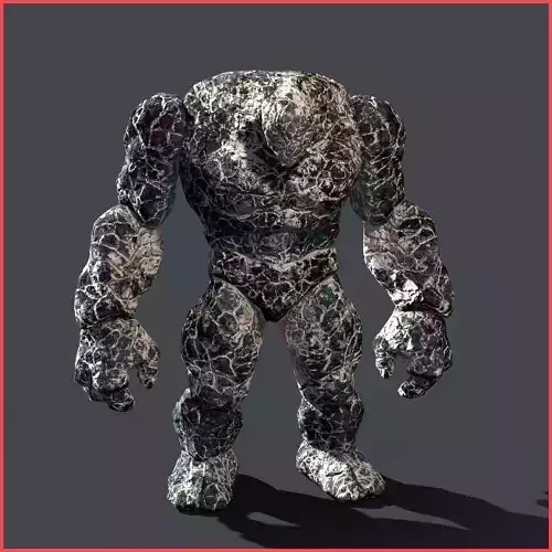 Elemental Golem - Rock Sand -