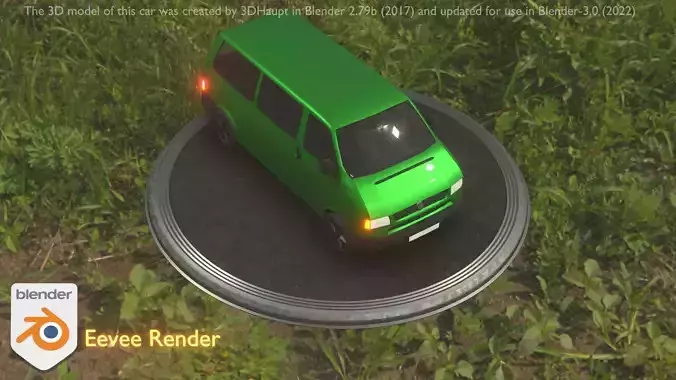 City Car 44 Commercial Minibus Type-C Green