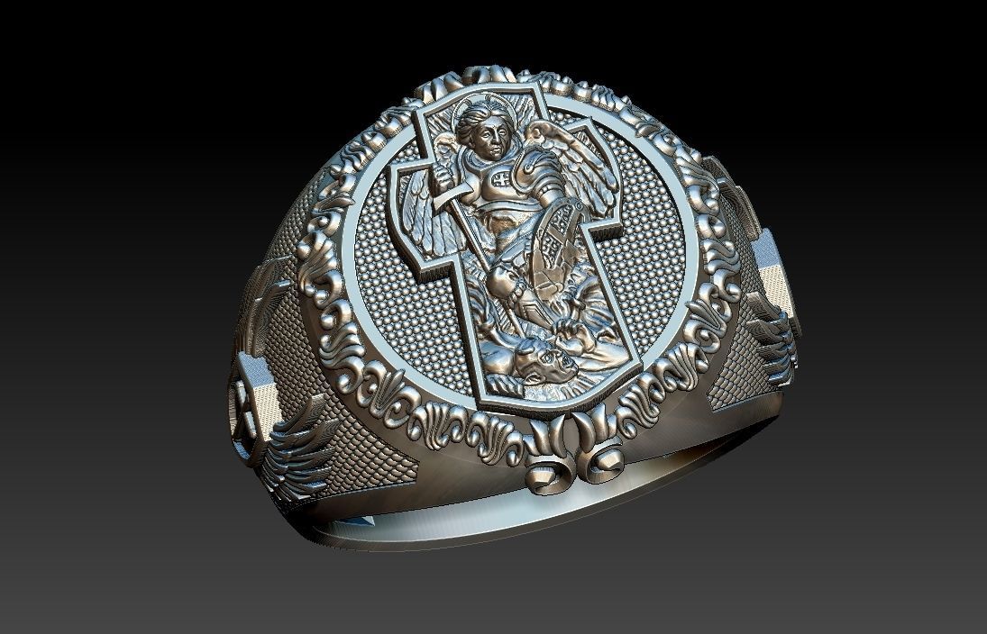 Michael Miguel Ring Anel 3D print model_22