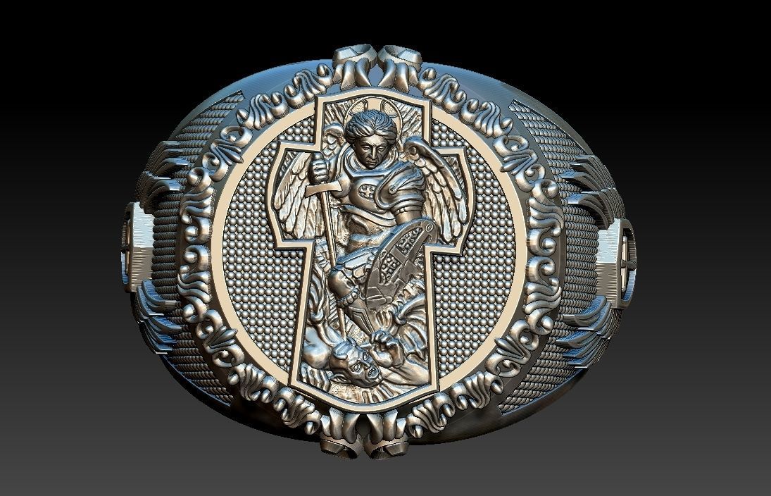 Michael Miguel Ring Anel 3D print model_18
