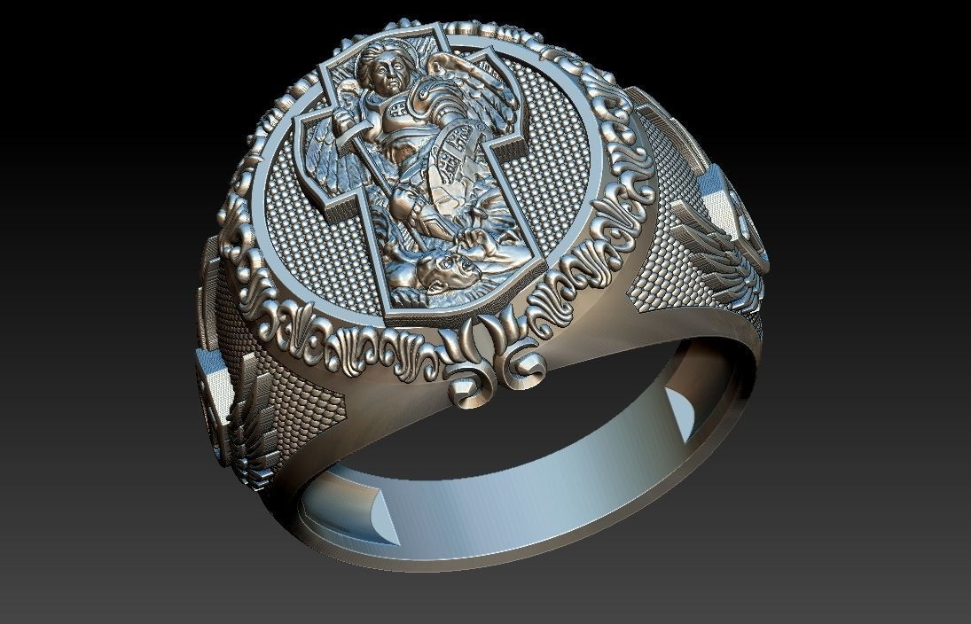 Michael Miguel Ring Anel 3D print model_26