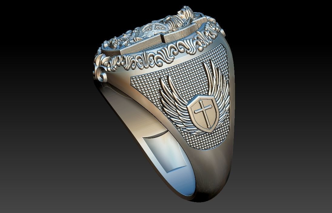 Michael Miguel Ring Anel 3D print model_16