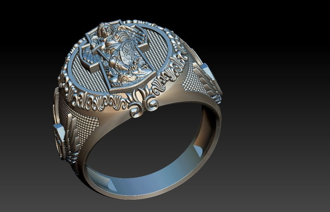 Michael Miguel Ring Anel 3D print model_14