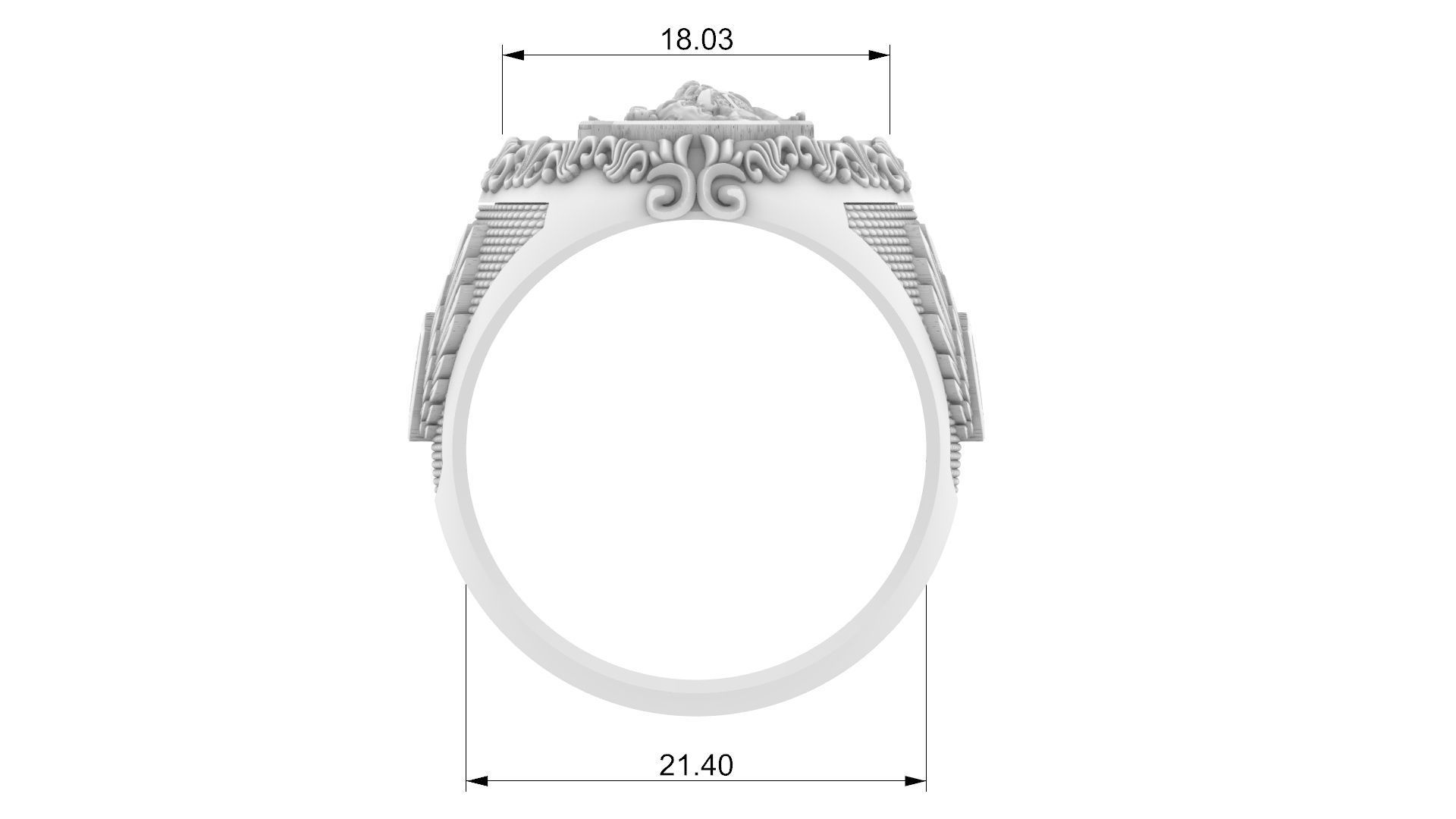 Michael Miguel Ring Anel 3D print model_13