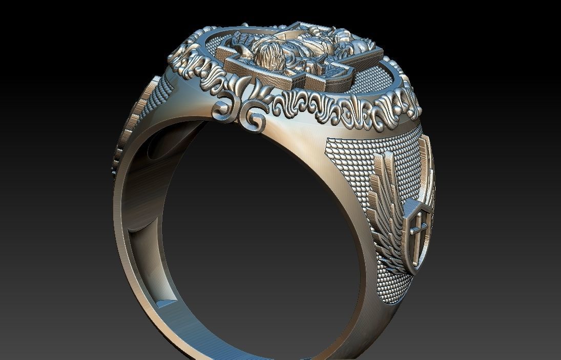 Michael Miguel Ring Anel 3D print model_25