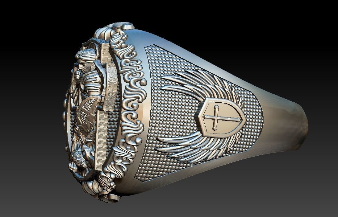 Michael Miguel Ring Anel 3D print model_24