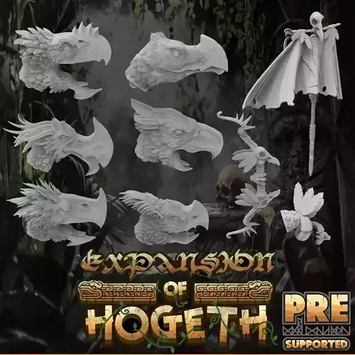  Modular Bird Rider Add On Pack 3D print model