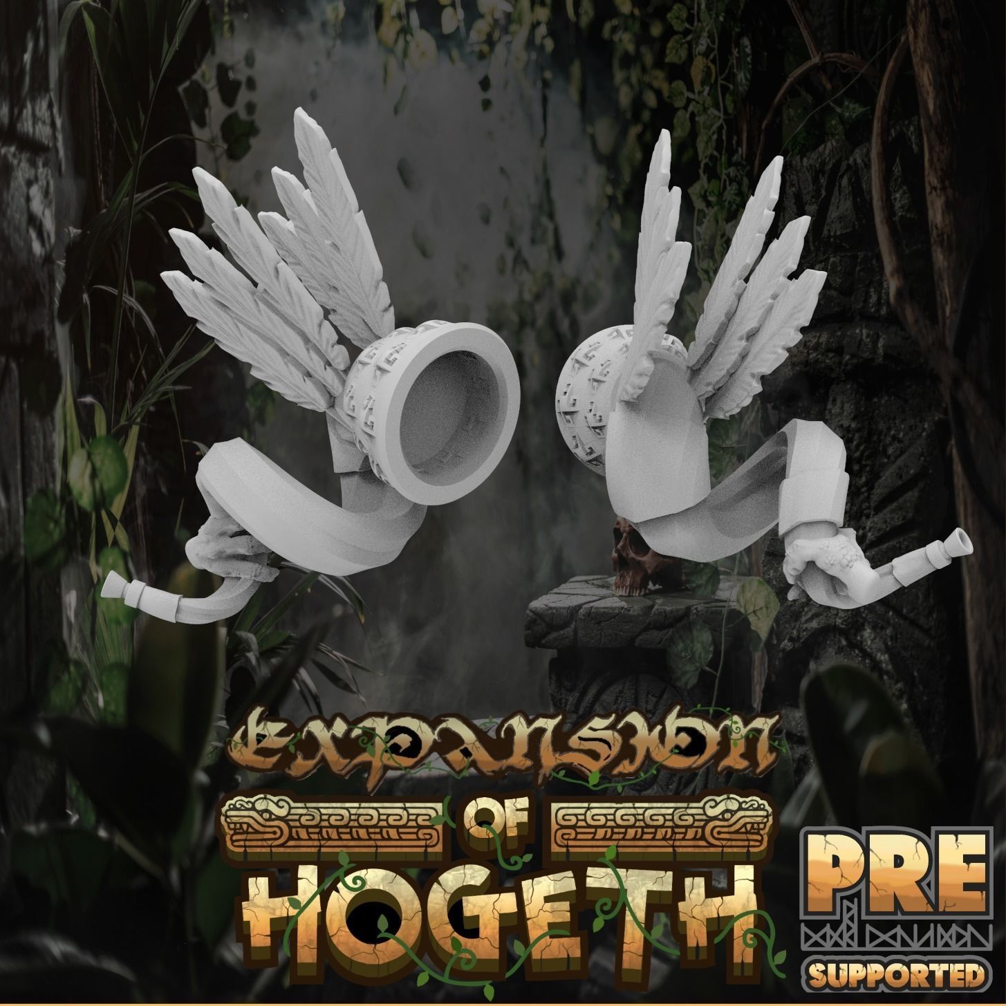 Modular Bird Rider Add On Pack 3D print model_3