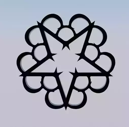 Black Veil Brides Star Shaped Logo