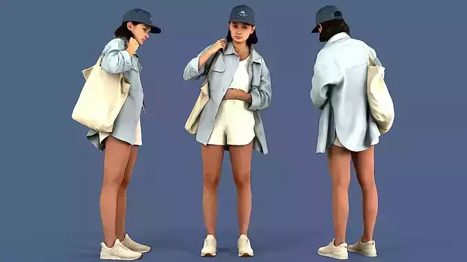 Summer Walk 3D model