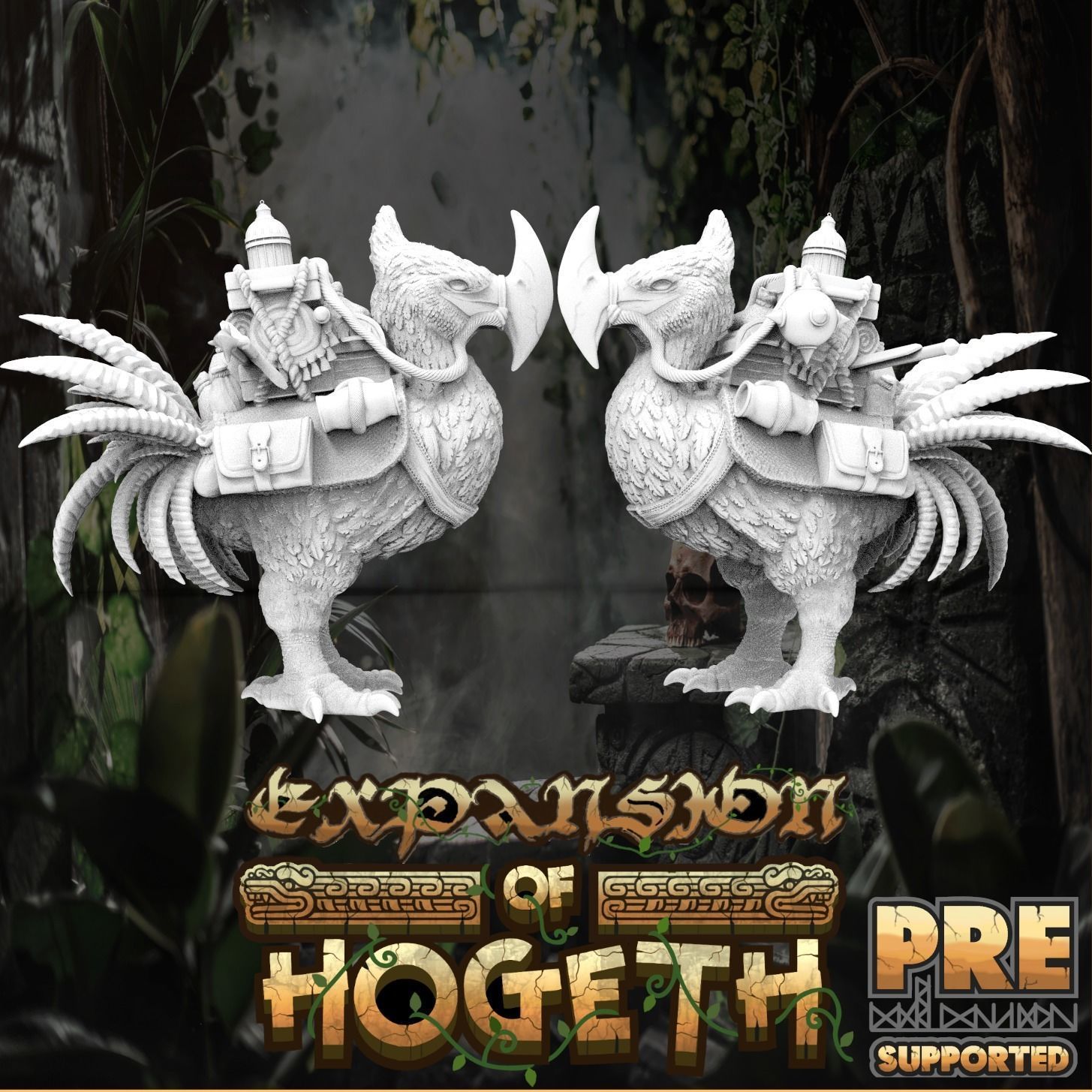 Mer Gurgler Grung Merchant And Packbirds 3D print model_2