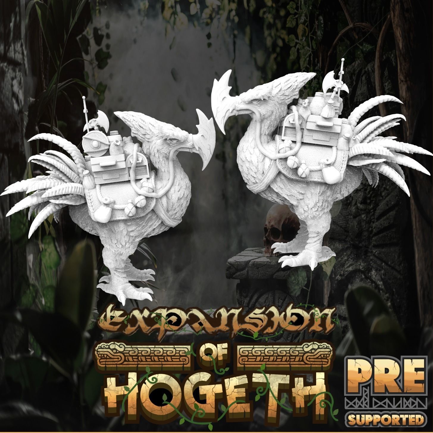 Mer Gurgler Grung Merchant And Packbirds 3D print model_3