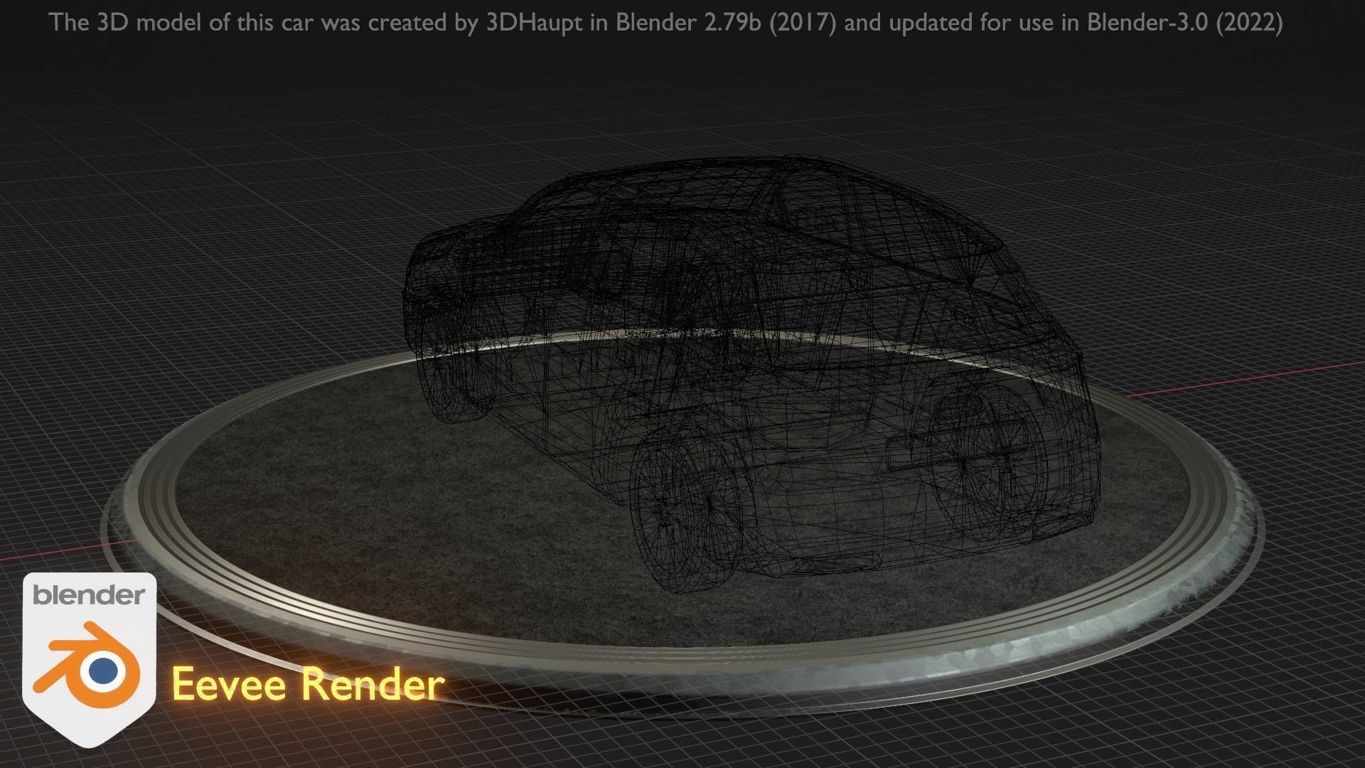 City Car 46 SUV Type-B Green Low-poly 3D model_69