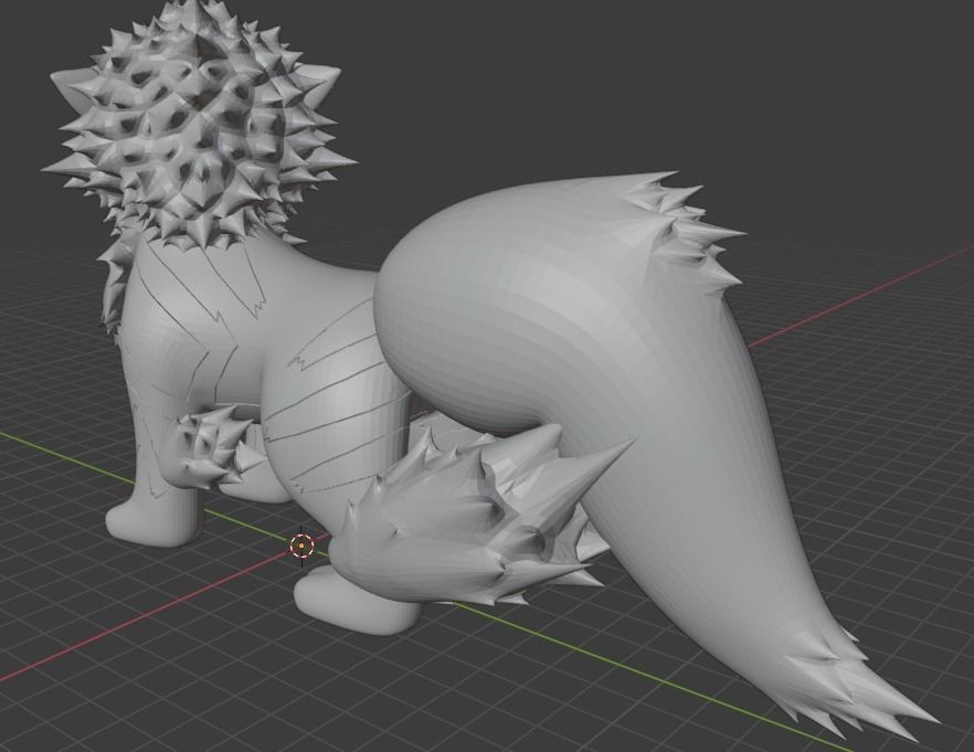 POKEMON 59 - ARCANINE 3D print model_1