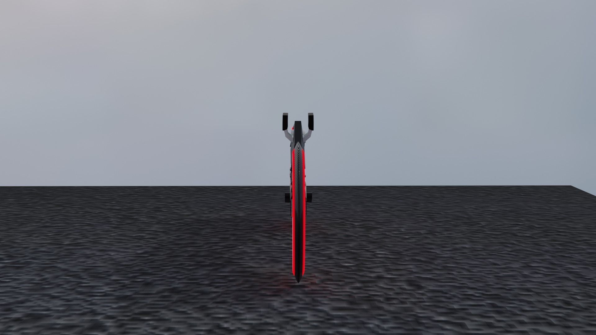 Cyberpunk Bike Low-poly 3D model_26