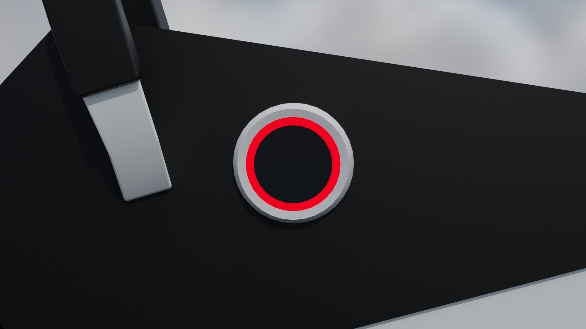 Cyberpunk Bike Low-poly 3D model_10