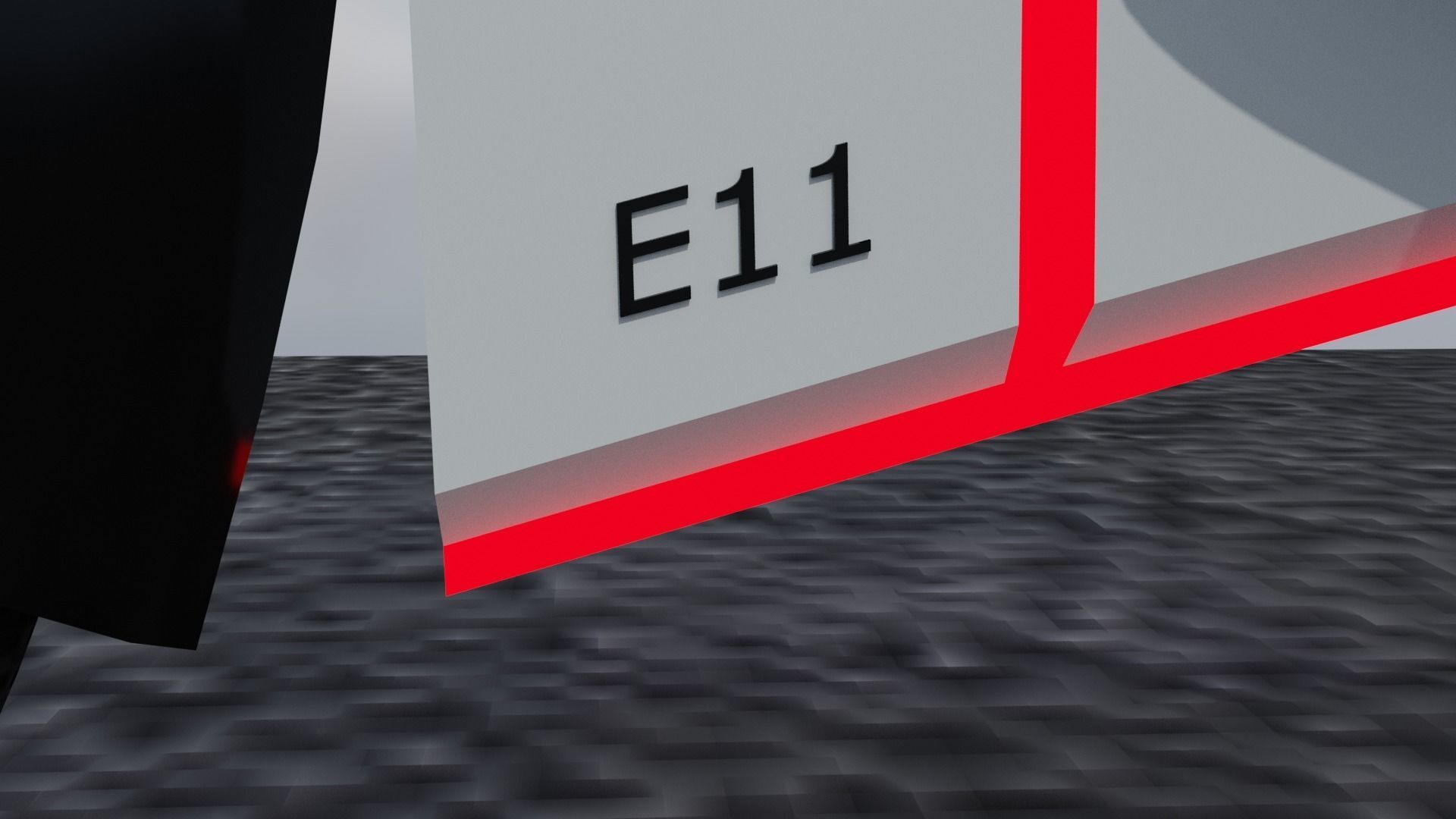 Cyberpunk Bike Low-poly 3D model_2