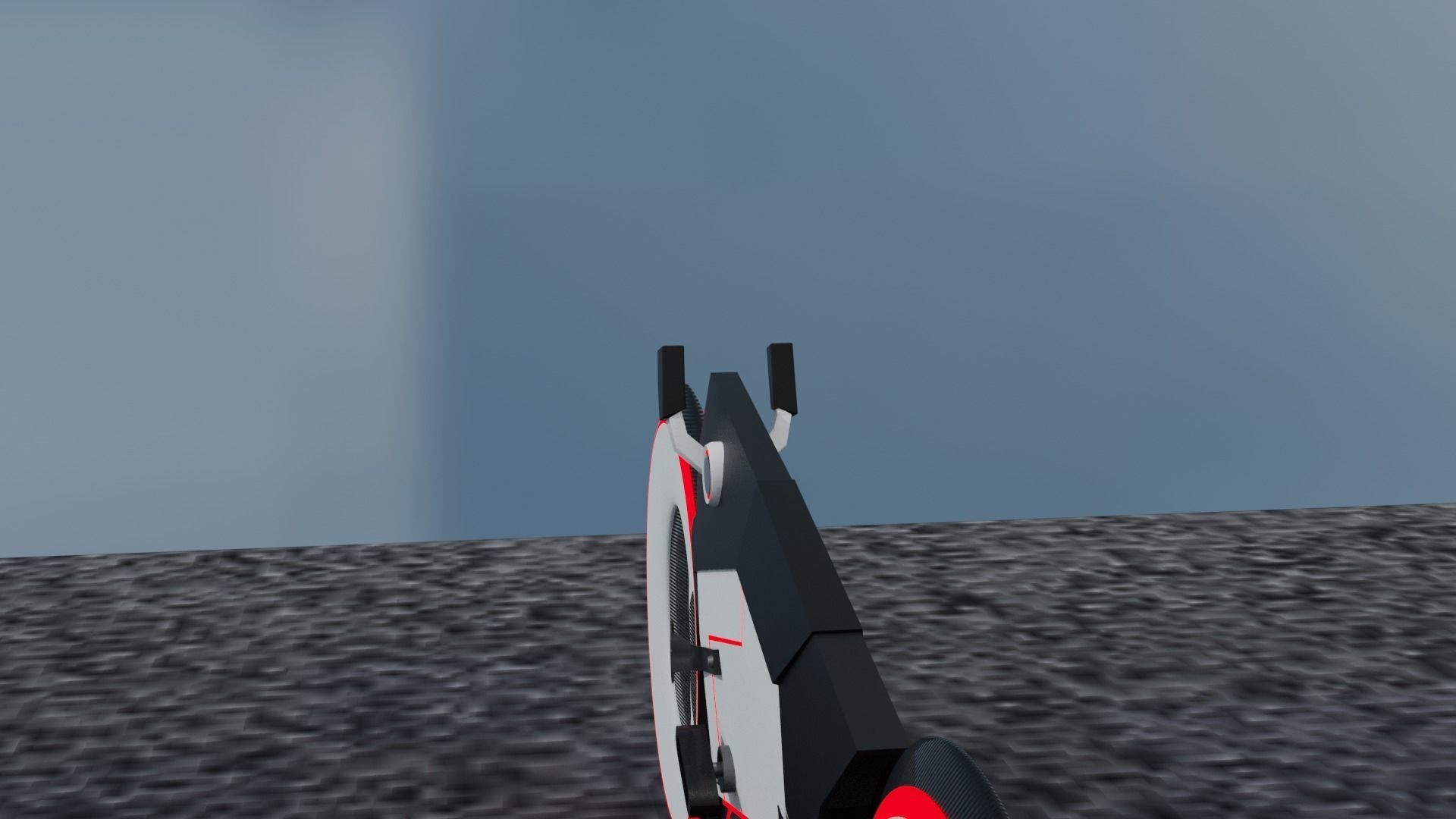 Cyberpunk Bike Low-poly 3D model_24