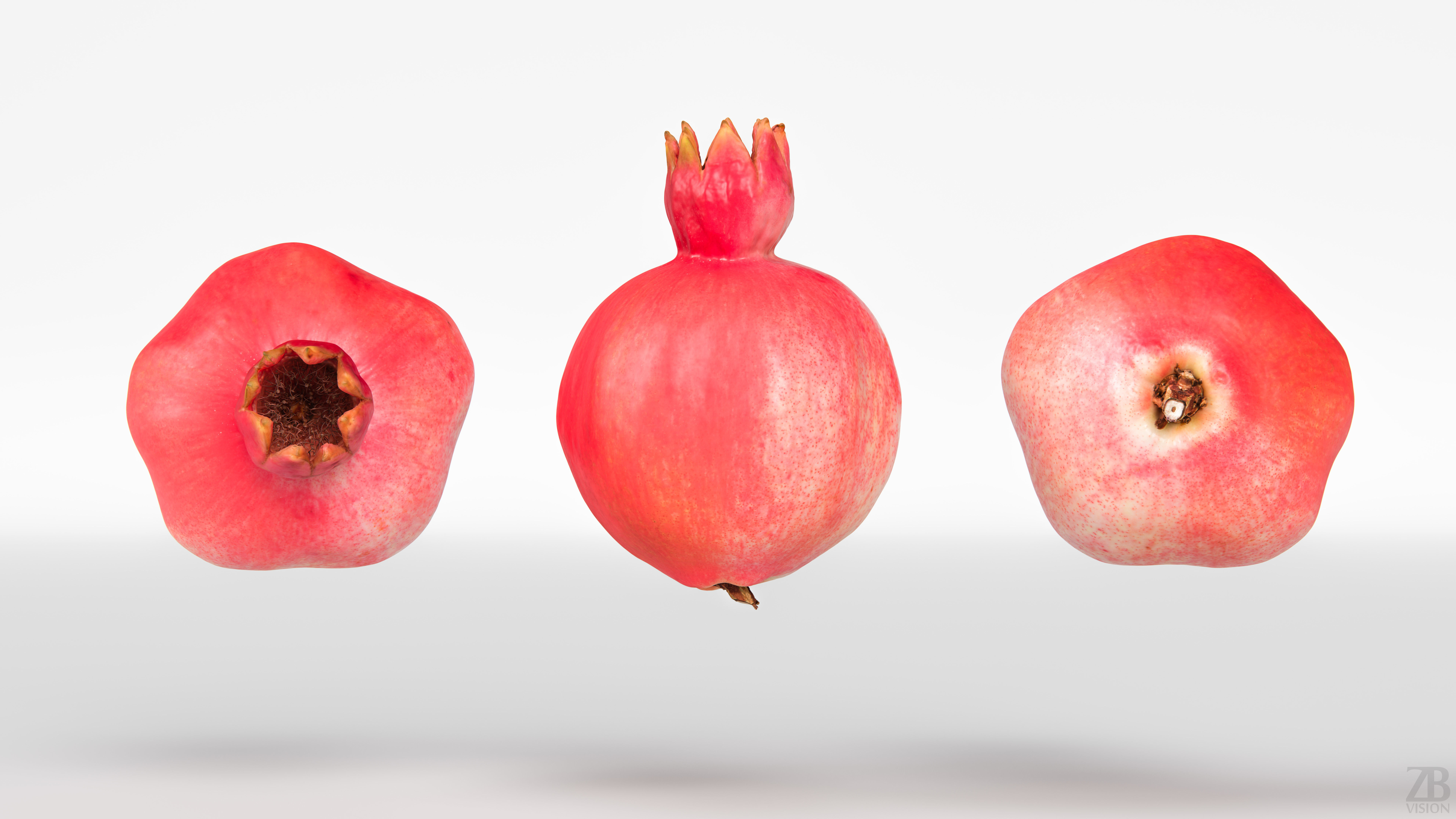Pomegranate 3D model_4