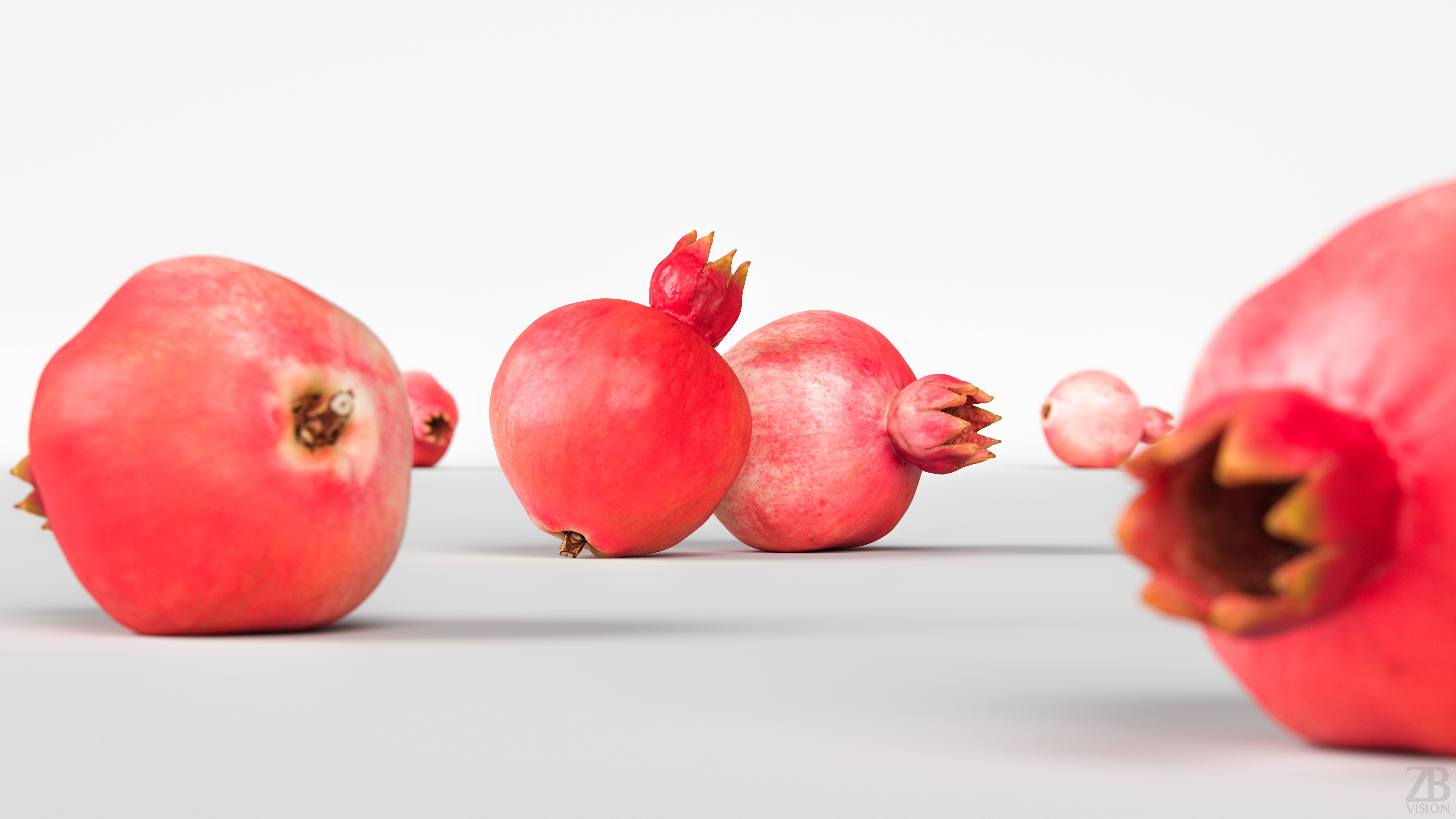 Pomegranate 3D model_1