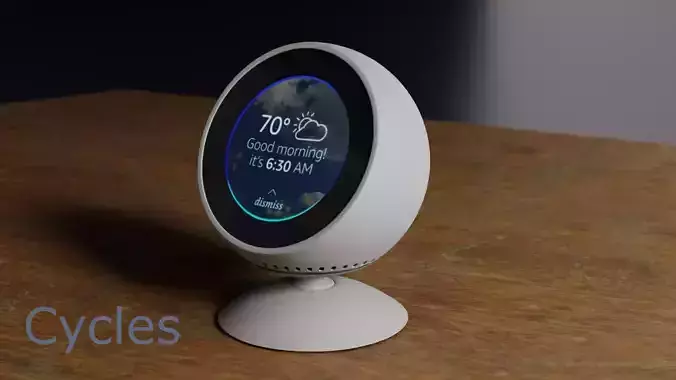 Amazon Echo Spot 3D model