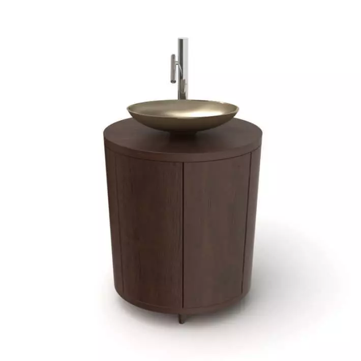 Furniture Bathroom Set 3D model_0