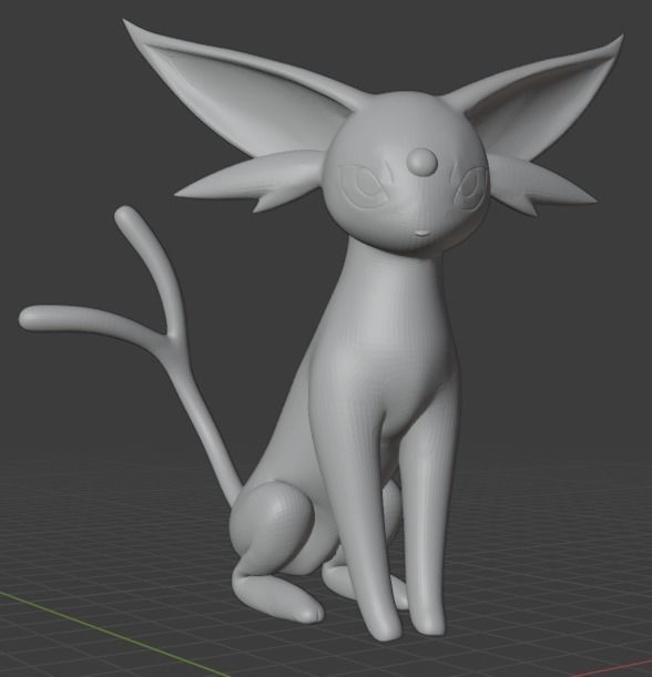 POKEMON 196 - ESPEON 3D print model_1