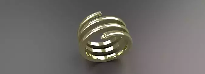 Snake Ring Gold Silver Platinum Luxury Jewelry