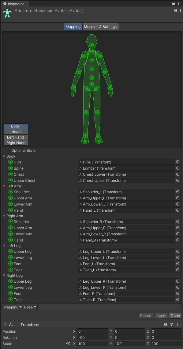 Humanoid Armature 3D model_4