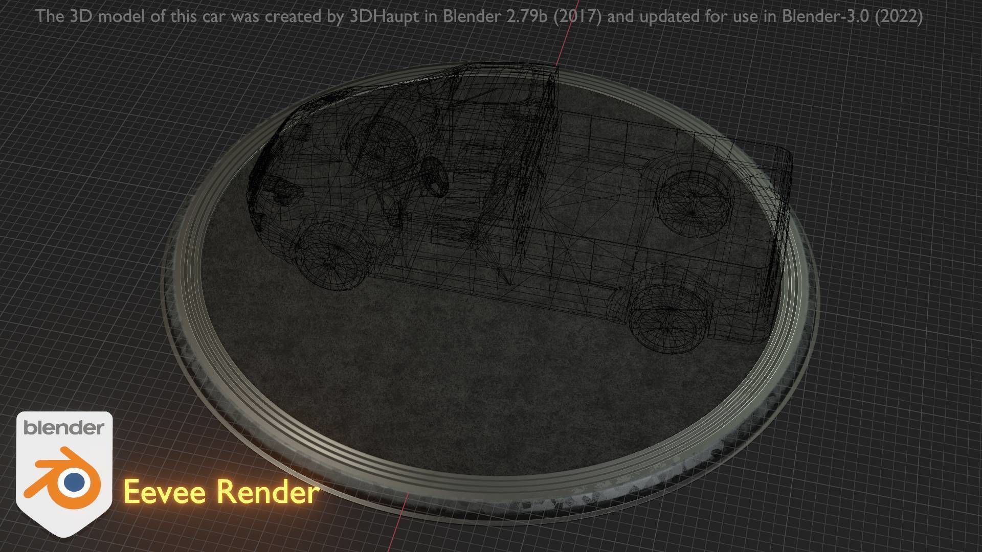 City Car 52 Utility Vehicles Van Pickup 1500 Type-D Green Low-poly 3D model_86